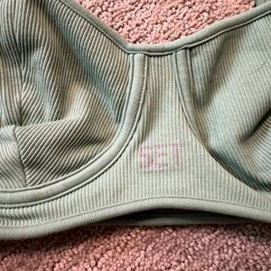 Set active sports bra - ribbed